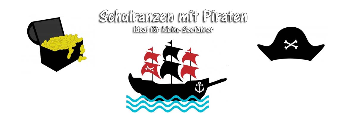 Schulranzen mit Piraten