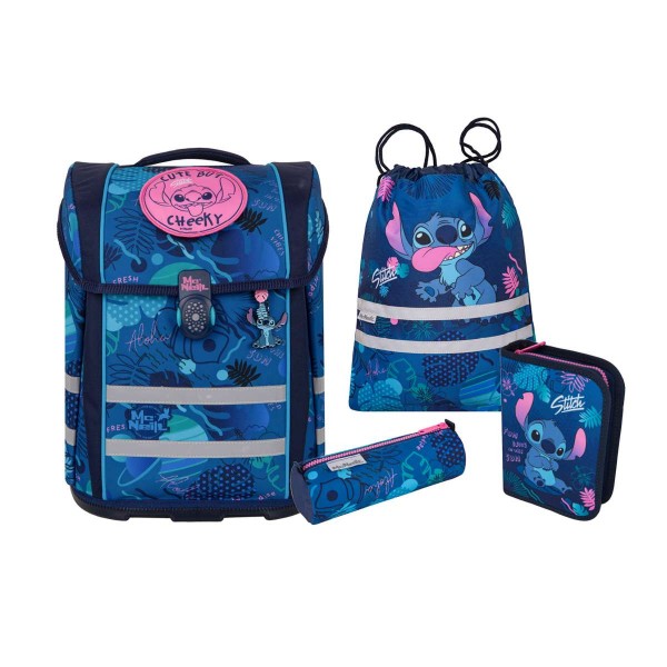 McNeill PERFECTO 5tlg. Schulranzenset Disney Stitch