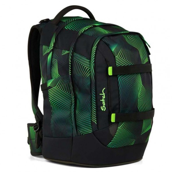 Satch Pack Schulrucksack Seismic Green