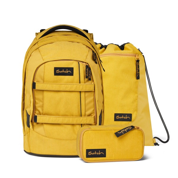 Satch Pack Schulrucksack-Set 3tlg. Retro Honey