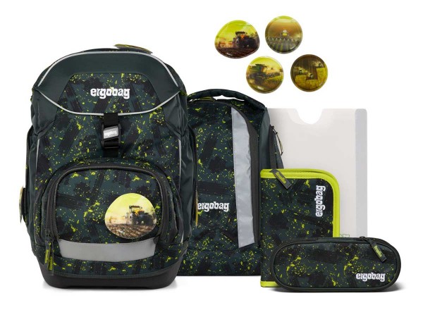 Ergobag Pack Schulrucksack Set 6-teilig MähdreschBär 2025